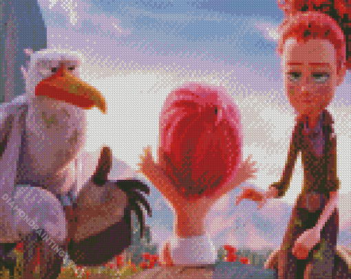 Storks Animation Movie Diamond Painting