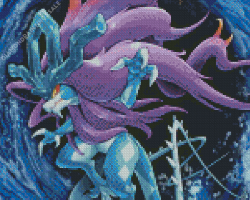 Suicune Pokemon Diamond Painting