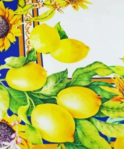 Sunflowers And Lemons Diamond Painting