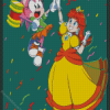 Super Mario Princess Daisy Diamond Painting