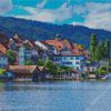 Switzerland Zug Lake Diamond Painting