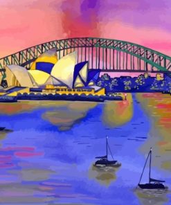 Sydney Harbour Bridge Diamond Painting