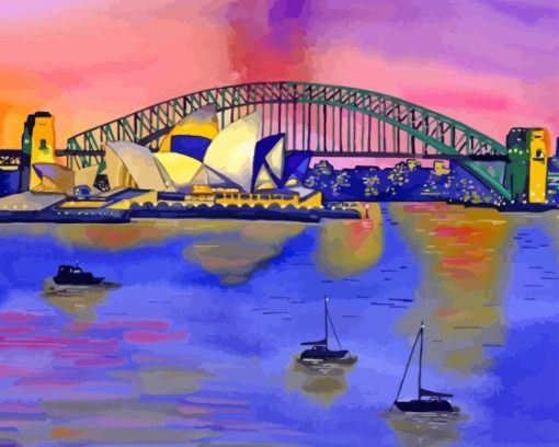 Sydney Harbour Bridge Diamond Painting