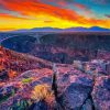 Taos Gorge Bridge Diamond Painting