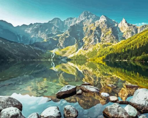 Tatra Mountains Diamond Painting