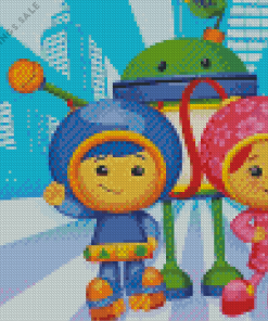 Team Umizoomi Diamond Painting