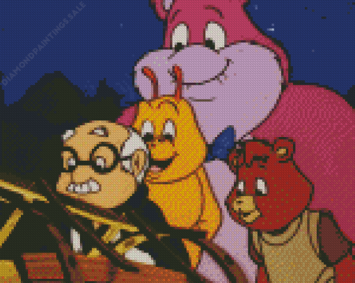 The Adventures Of Teddy Ruxpin Diamond Painting