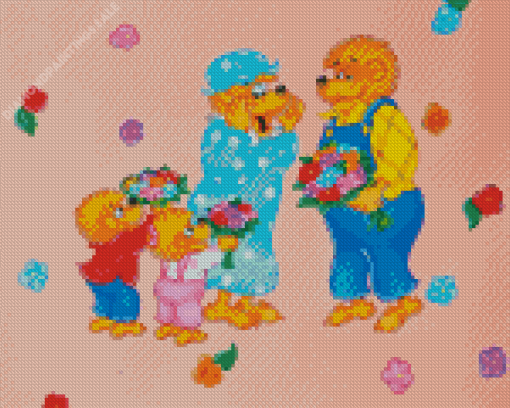 The Berenstain Bears Diamond Painting