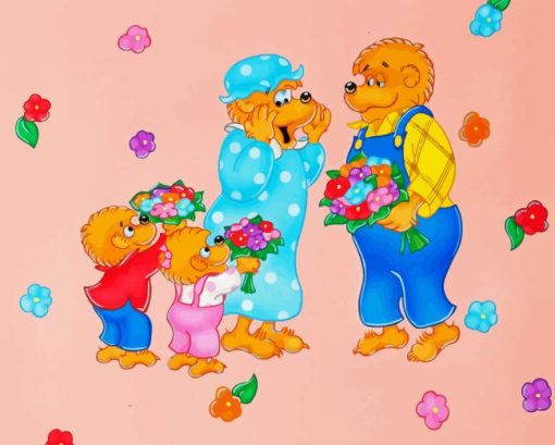 The Berenstain Bears Diamond Painting