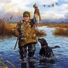 The Duck Hunter Diamond Painting