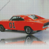 The General Lee Diamond Painting