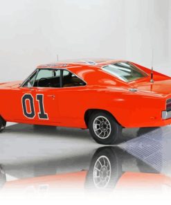 The General Lee Diamond Painting