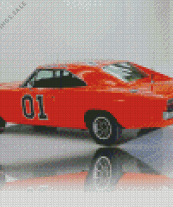 The General Lee Diamond Painting