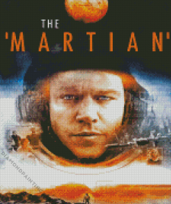 The Martian Movie Poster Diamond Painting