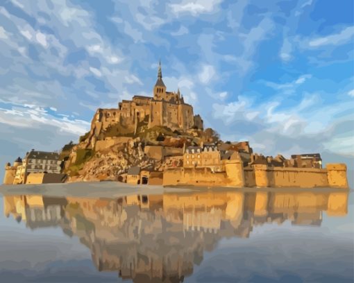 The Mont Saint Michel Diamond Painting