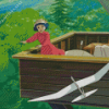 The Wind Rises Diamond Painting