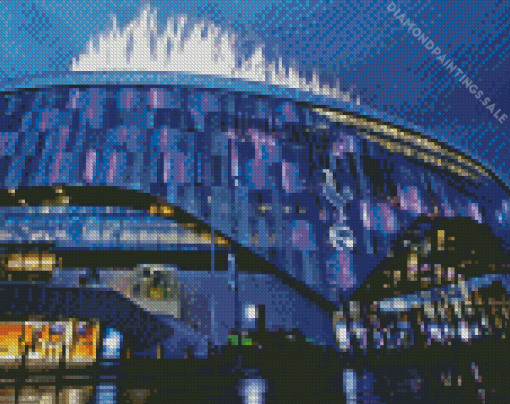 Tottenham Hotspur Stadium Diamond Painting