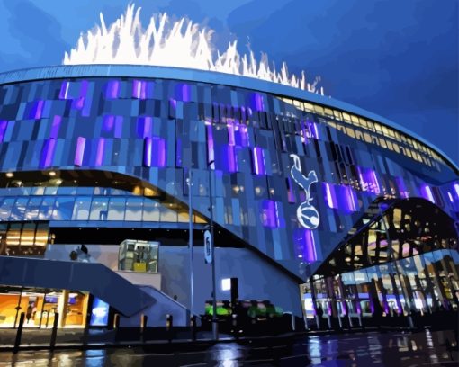 Tottenham Hotspur Stadium Diamond Painting