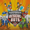 Transformers Rescue Bots Diamond Painting