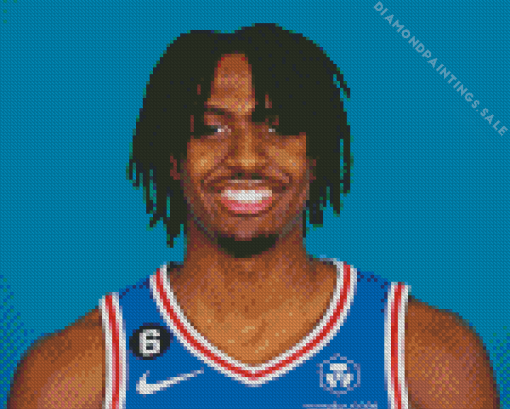 Tyrese Maxey Diamond Painting