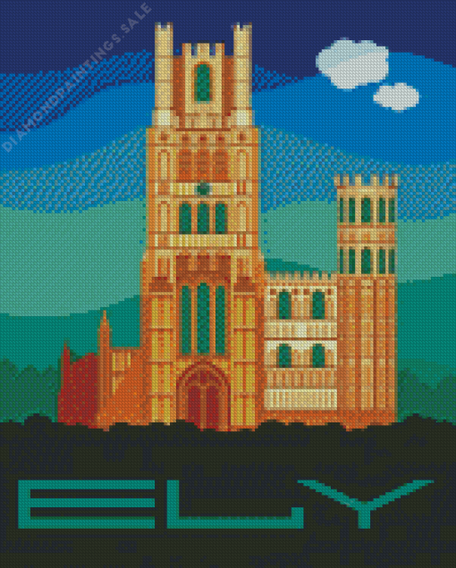 UK Ely Cathedral Diamond Painting