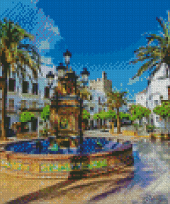 Vejer Spain Diamond Painting