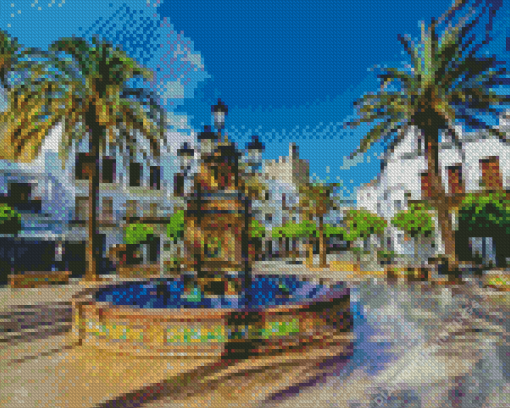 Vejer Spain Diamond Painting