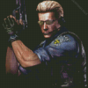 Wesker Resident Evil Diamond Painting