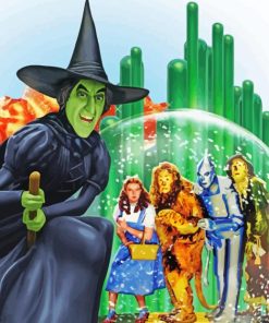 Wicked Witch Wonderful Wizard Diamond Painting