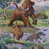 Woolly Mammoth In Jungle Diamond Painting