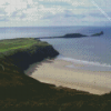 Worms Head Rhossili Diamond Painting