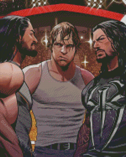 Wwe The Shield Diamond Painting