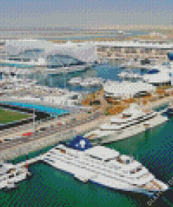 Yas Marina Diamond Painting