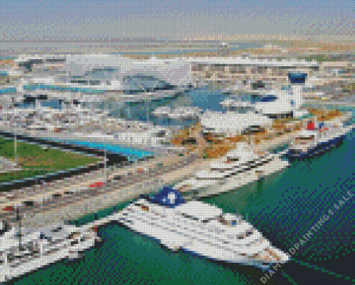 Yas Marina Diamond Painting