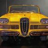 Yellow Edsel Front Diamond Painting