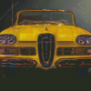 Yellow Edsel Front Diamond Painting