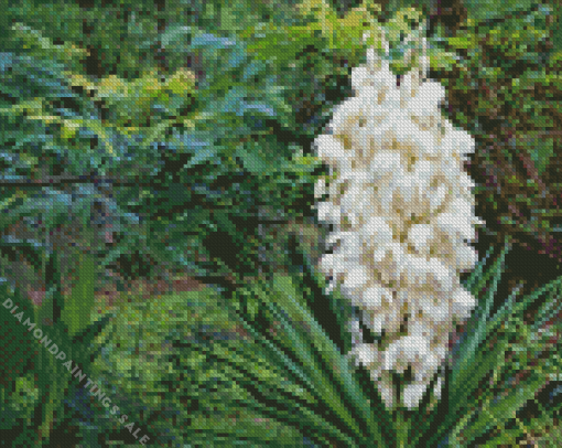 Yucca Flowers Diamond Painting