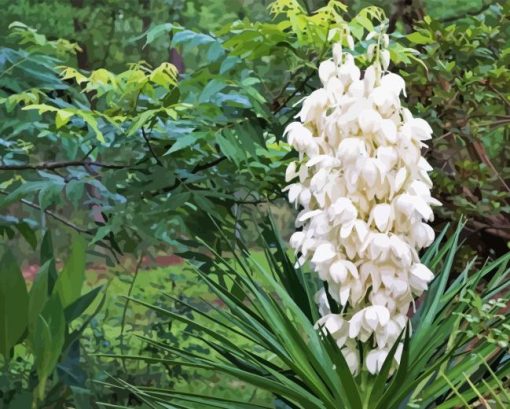 Yucca Flowers Diamond Painting