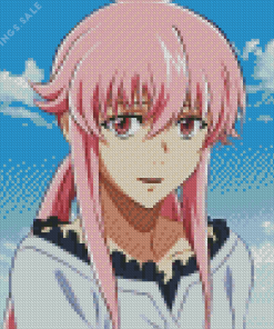 Yuno Gasai Diamond Painting