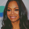 Zoe Saldana Diamond Painting