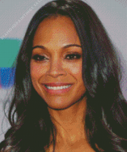 Zoe Saldana Diamond Painting