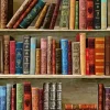 Antique Book Shelf Diamond Painting