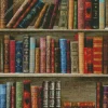 Antique Book Shelf Diamond Painting