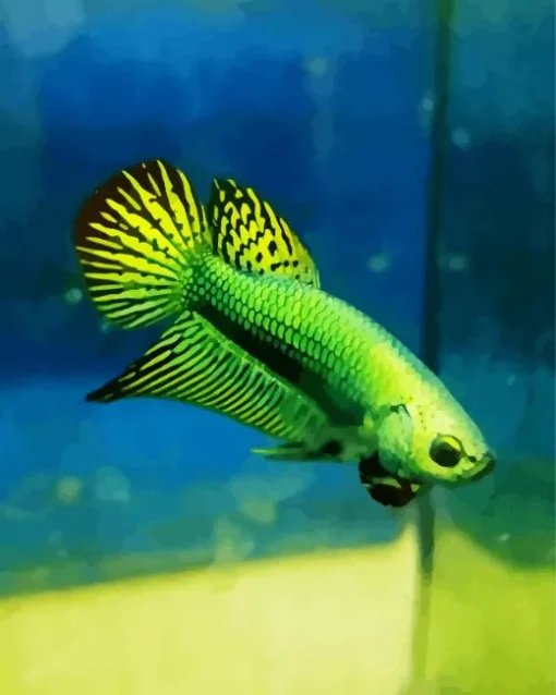 Betta Smaragdina Diamond Painting