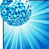 Blue Disco Ball Diamond Painting