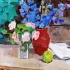 Bluebell Vase Still Life Diamond Painting