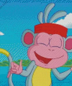 Boots Dora The Explorer Diamond Painting
