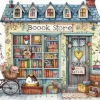 Cartoon Book Shop Diamond Painting
