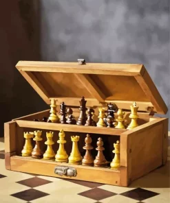 Chess Board Game Diamond Painting