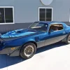 Dark Blue 1979 Firebird Car Diamond Painting